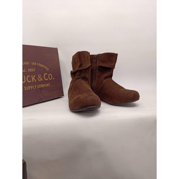 Women's Boots Roebuck And Co Slip Resistant Brown - Picture 7 of 10